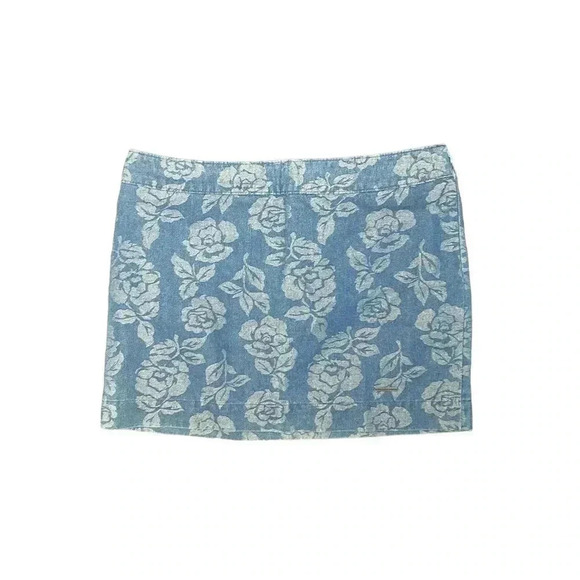 Abercrombie & Fitch Dresses & Skirts - NWT Abercrombie & Fitch Metallic Floral Shimmery Micro Mini Skirt Size 8